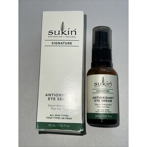 Sukin Signature Antioxidant Eye Serum For All Skin‎ Types 1oz Vegan Australian